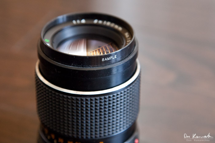 Mamiya Sekor C 4,0/150 für 645 Mittelformatkamera - 150mm F/4 Medium Format Lens